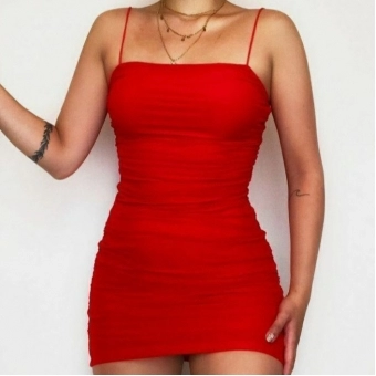 Vestido Vermelho Básico